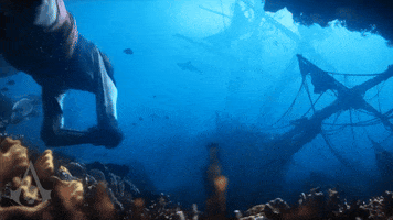 Under Water Swimming GIF by Assassin's Creed