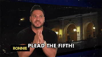 Plead The Fifth Jersey Shore GIF by Jersey Shore Family Vacation