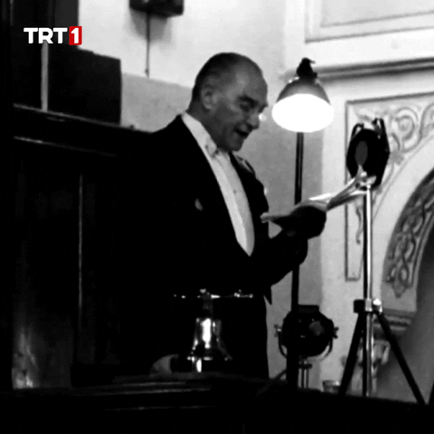 Mustafa Kemal Ataturk Turkey GIF by TRT