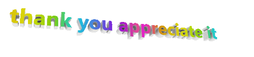 Thanks Thank You Sticker by Adult Swim for iOS & Android | GIPHY