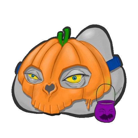 Halloween Muerto Sticker