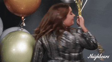 Terese Willis Party GIF by Neighbours (Official TV Show account)