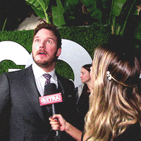 Chris Pratt Interview GIF