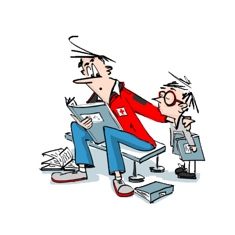 Roteskreuz Lesen Sticker by Rotes Kreuz Burgenland