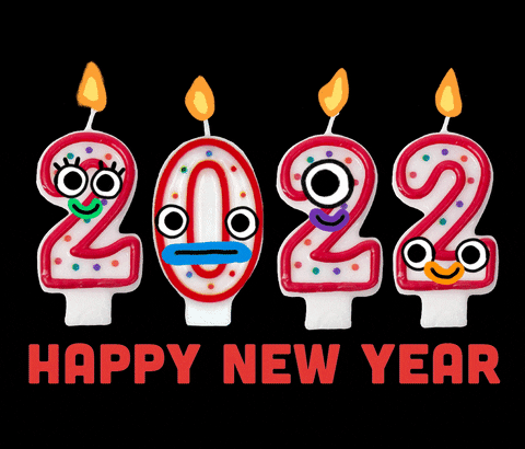 Giphy - Happy New Year Celebration GIF by GIPHY Studios Originals