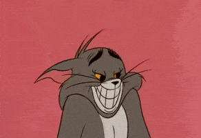 tom and jerry dont care GIF