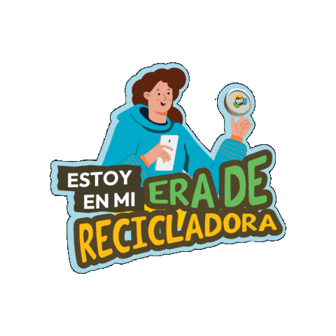 GiraReciclaEc Sticker