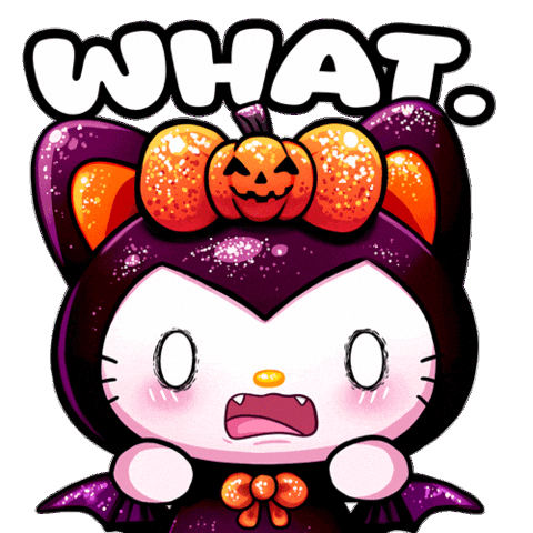 Excuse Me What Sticker by Candy Kult Land