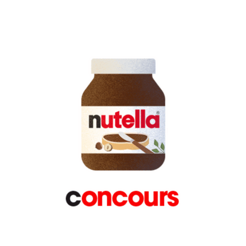 Contest Concours Sticker by Nutella France