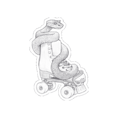 Rideau Rollers Skate Corp Sticker