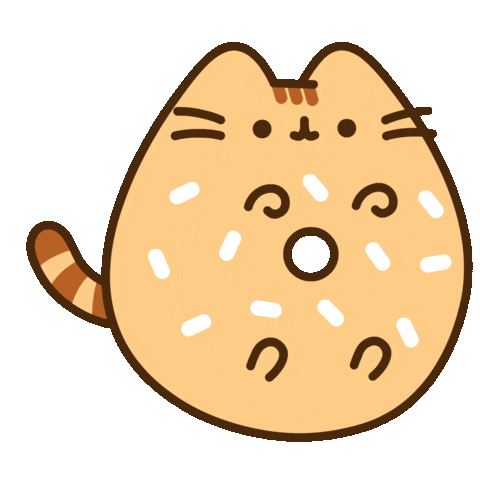 Breakfast Food Cat Sticker by Pusheen