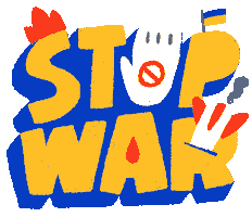 War Art Sticker by Kosko