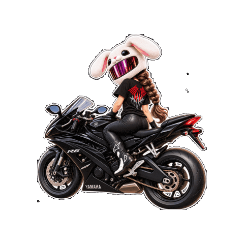 Yamaha R6 Motorcycle Sticker