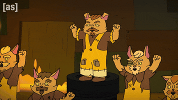 Cheer Cheering GIF by Adult Swim