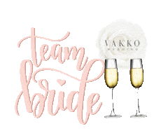 Teambride Vakkowedding Sticker