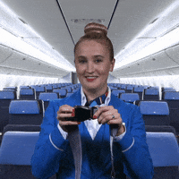 Flying Klm Royal Dutch Airlines GIF by KLM
