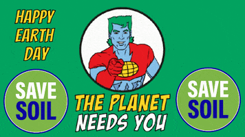 Captain Planet Illustration GIF by Save Soil