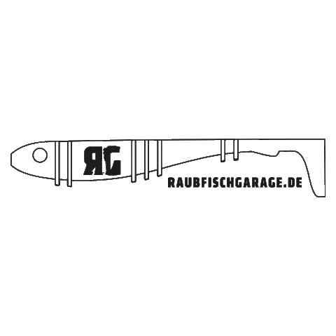 Raubfischgarage Sticker