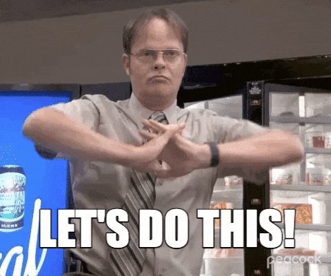 Giphy - Dwight Lets Do This GIF by The Office