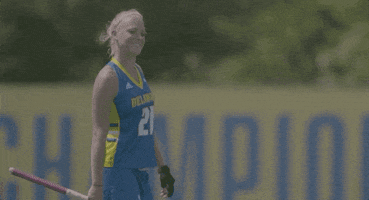 ncaa sports smile GIF by Delaware Blue Hens