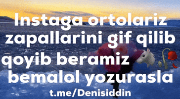 Instaga Ortolariz Zapallarini Gif Qilib Qoyib Beramiz Bemalol Yozurasla GIF