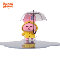 Water Raining GIF by POPJOY