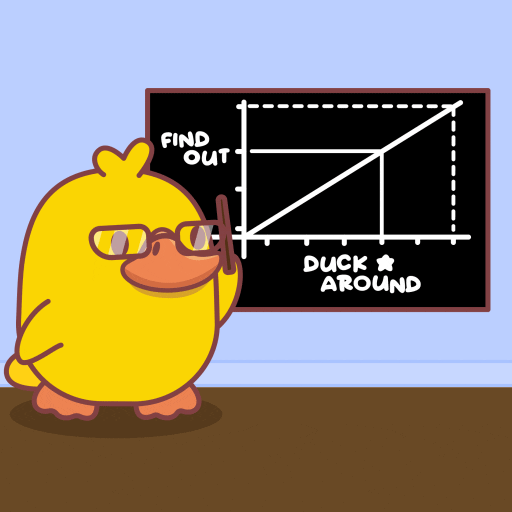 Find Out School GIF by FOMO Duck
