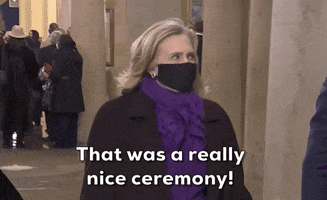 Hillary Clinton Inauguration GIF by GIPHY News