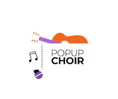 Popup Choir Sticker