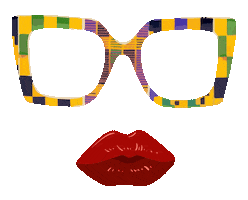 Tribal Eyes Shop Sticker