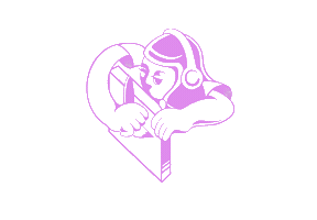 Vaf Sticker by San Benito Arts