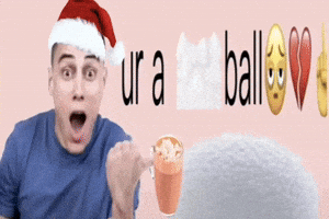 Christmas Snowball GIF
