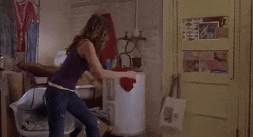Along Came Polly Plunger Bathroom GIF