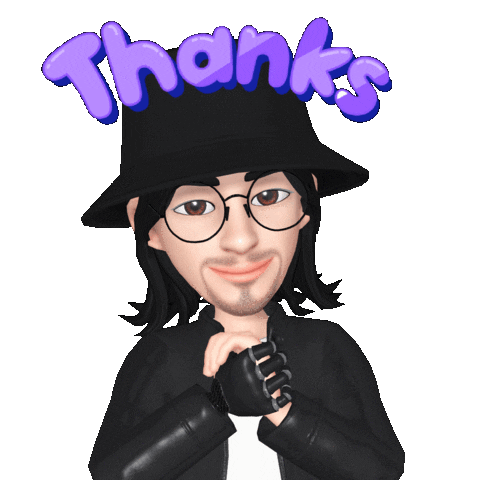 Thank You Sticker