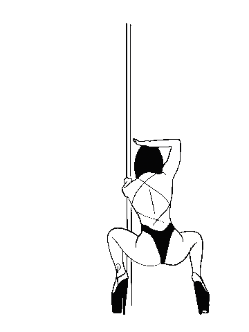 Poledance Sticker