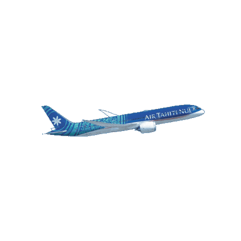 Plane Sticker by Air Tahiti Nui