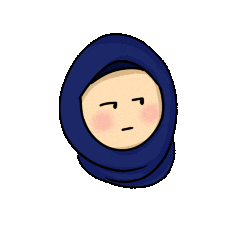 Girl Smile Sticker