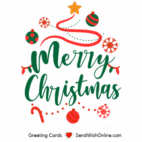 Happy Christmas Tree GIF by sendwishonline.com