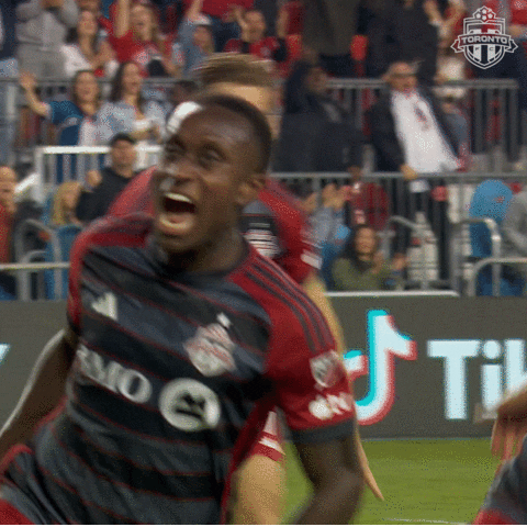 Excited Major League Soccer GIF by Toronto FC