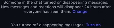Disappearingmessages GIF