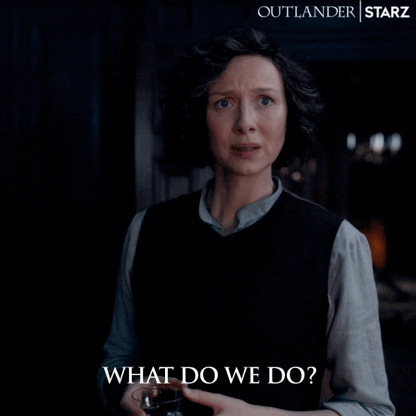 What To Do Caitriona Balfe GIF by Outlander