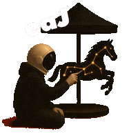 Merry Go Round Eaj Sticker