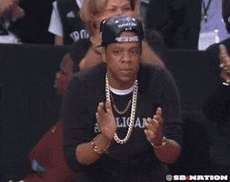 jay z applause GIF by SB Nation