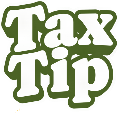 Tip Taxes Sticker by Resilience Tax Group
