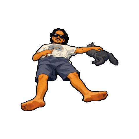 Cat Sticker by FumonesConSuerte.com