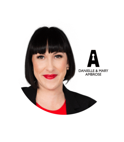 Danielle and Mary Ambrose Sticker