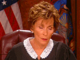 Judge Judy Eye Roll GIFs - Find & Share on GIPHY