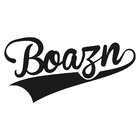 Logo Glitch Sticker by Boazn