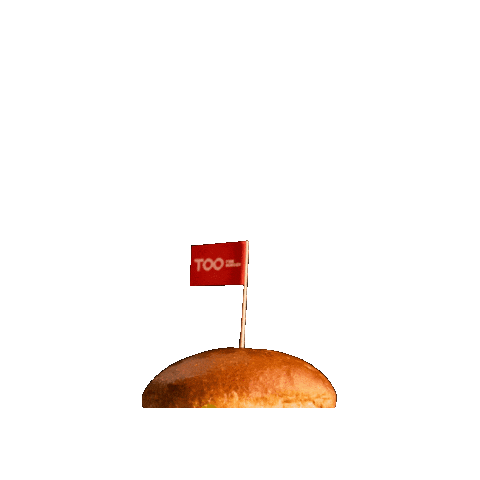 Too Burger Sticker