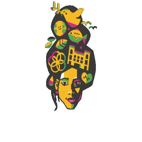 Social impact factory Sticker